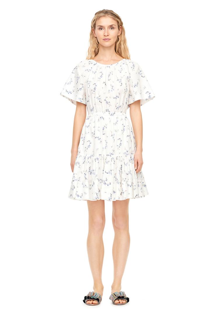 Rebecca Taylor Francine Floral Poplin Dress