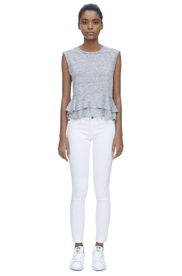 Rebecca Taylor Rebecca Taylor Adriano Goldschmied Raw Hem Ankle Legging 28 White