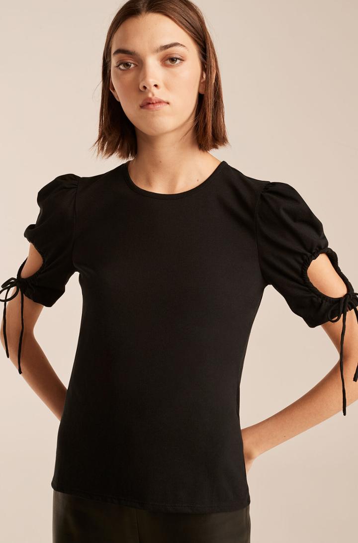 Rebecca Taylor Rebecca Taylor Keyhole Sleeve Tee