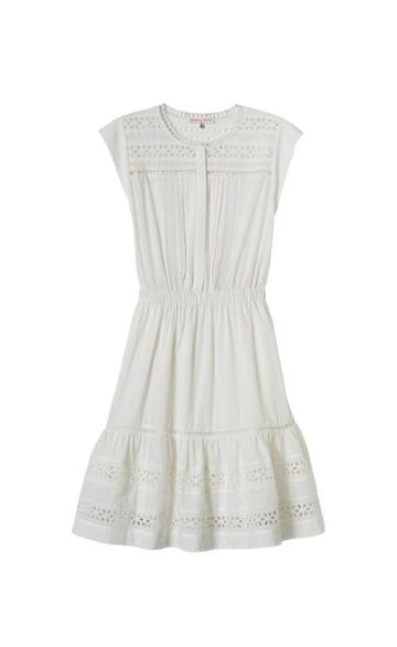 Rebecca Taylor Novelty Eyelet Dress