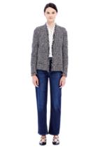 Rebecca Taylor Rebecca Taylor Houndstooth Jacket 0 Teaberry Combo