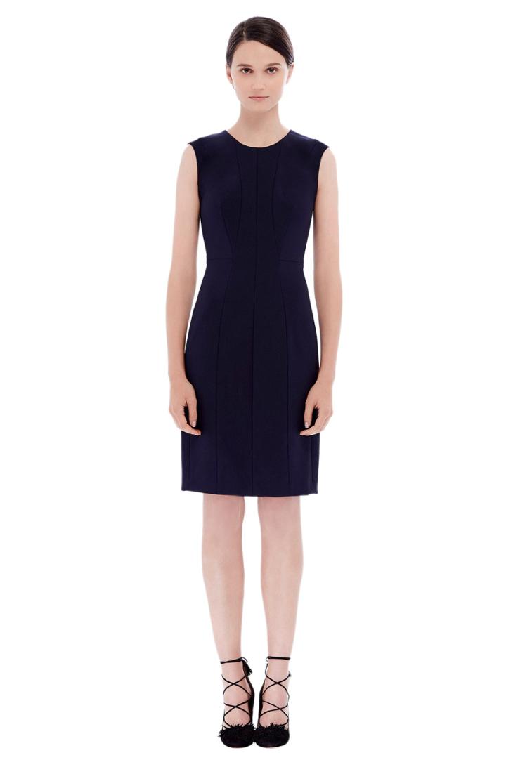Rebecca Taylor Rebecca Taylor Sleeveless Suit Sheath Dress 2 Navy