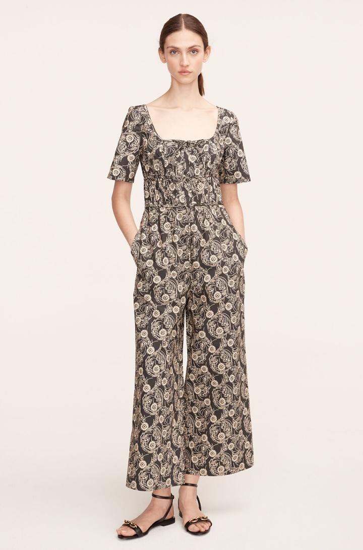Rebecca Taylor Rebecca Taylor Monarch Fleur Poplin Jumpsuit