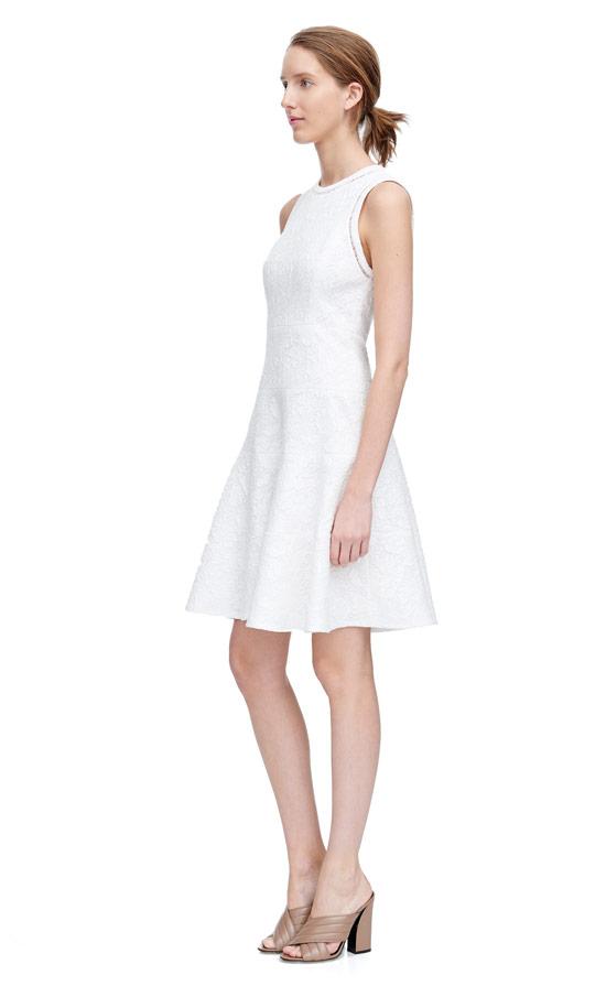 Rebecca Taylor Rebecca Taylor Sleeveless Knit Jacquard Dress