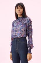 Rebecca Taylor Giverney Fleur Smocked Top
