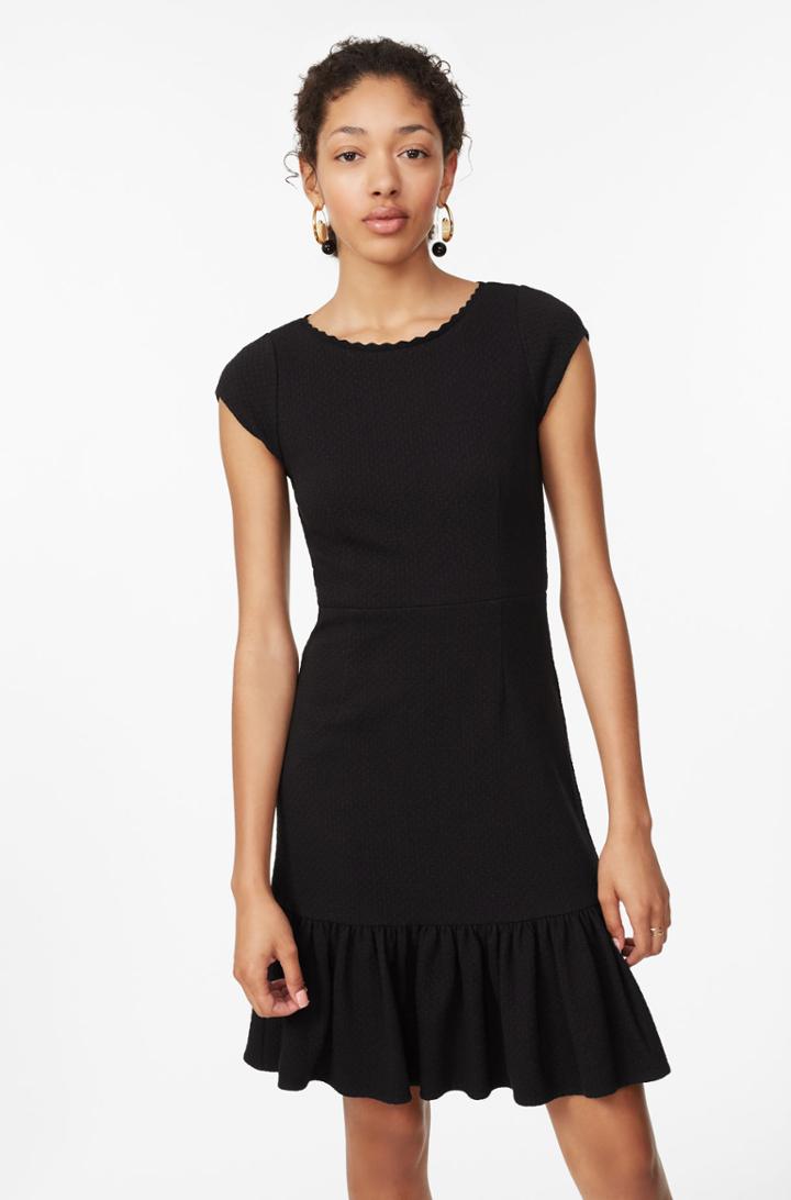 Rebecca Taylor Honeycomb Stretch Texture Dress