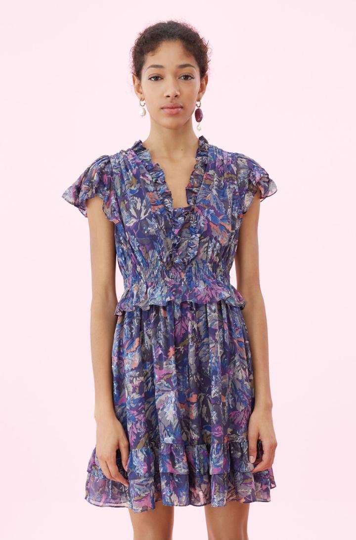 Rebecca Taylor Giverney Fleur Ruffle Dress