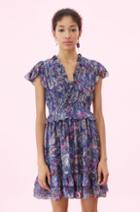 Rebecca Taylor Giverney Fleur Ruffle Dress