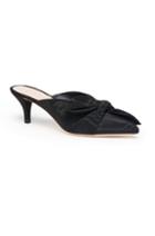 Rebecca Taylor Loeffler Randall Kitten Heel Mule With Bow