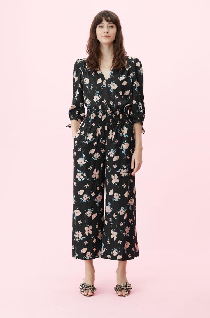 Rebecca Taylor Rebecca Taylor Daniella Floral Smocked Pant