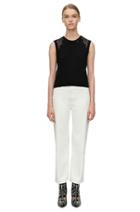 Rebecca Taylor Rebecca Taylor Lace Inset Shell L Black