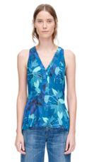 Rebecca Taylor Rebecca Taylor Sleeveless Tahitian Floral Top