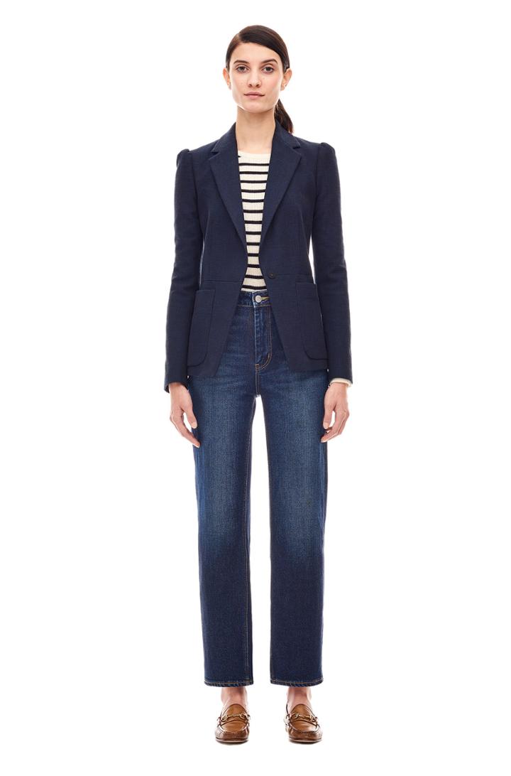 Rebecca Taylor Slub Suiting Jacket