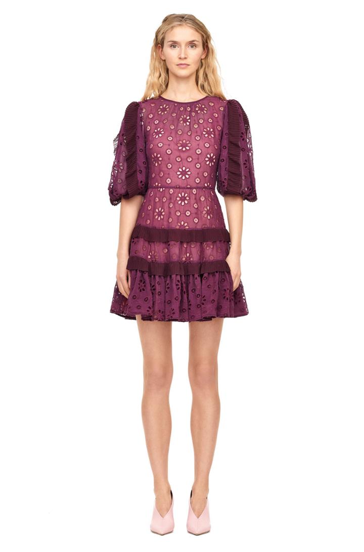 Rebecca Taylor Pinwheel Eyelet Dress