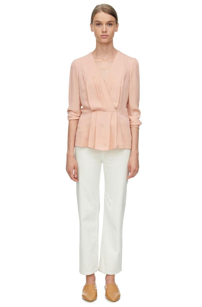 Rebecca Taylor Rebecca Taylor Georgette Wrap Top 0 Nude