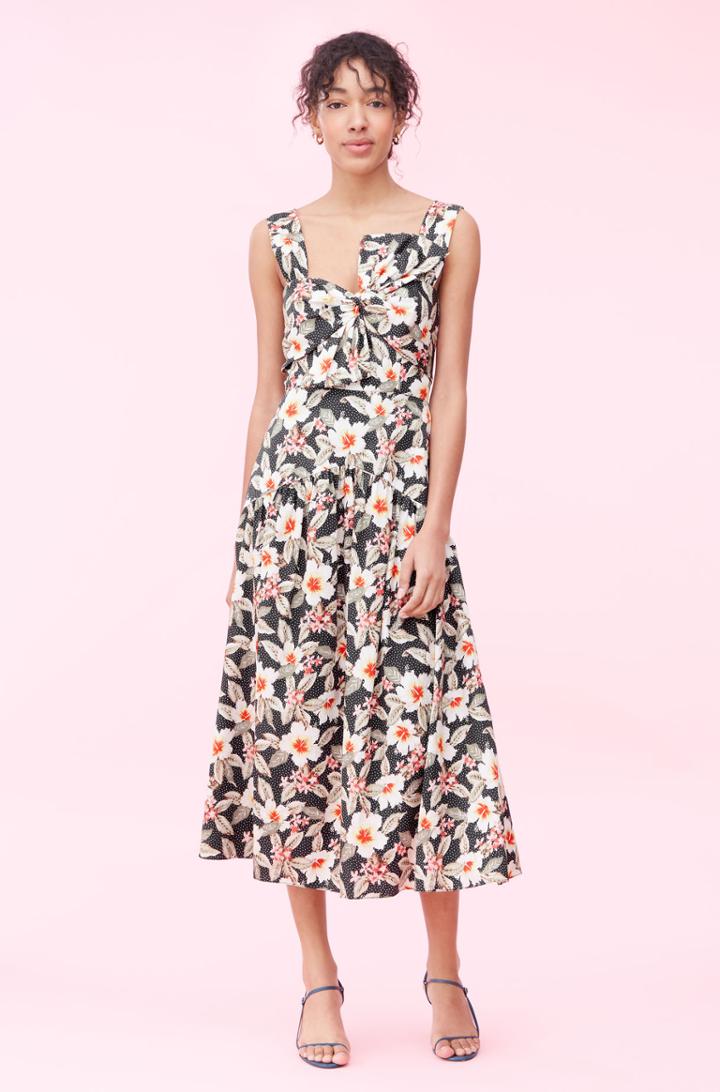 Rebecca Taylor Rebecca Taylor Kamea Fleur Bow Dress