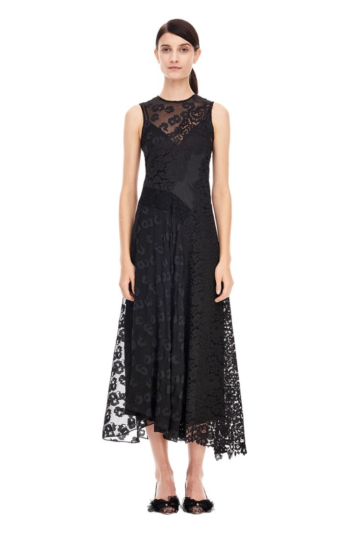 Rebecca Taylor Chevron Lace Dress