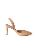 Rebecca Taylor Rebecca Taylor Flor Embossed Python Slingback