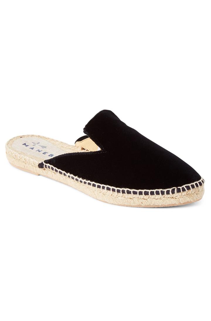 Rebecca Taylor Manebi Velvet Mules
