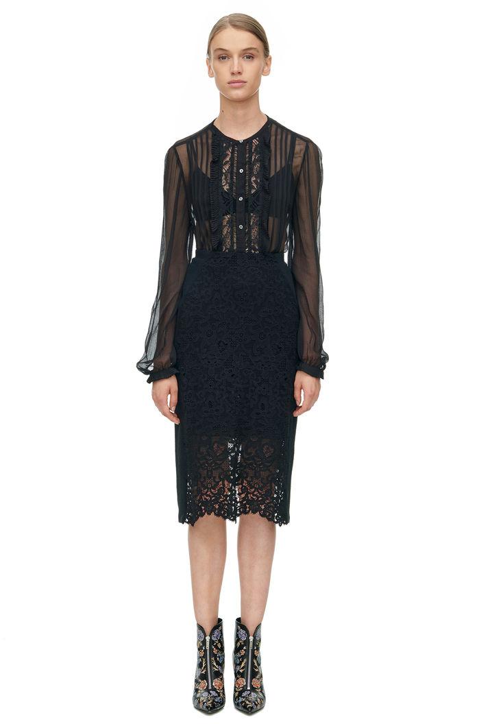 Rebecca Taylor Rebecca Taylor Vien Lace Skirt 4 Black