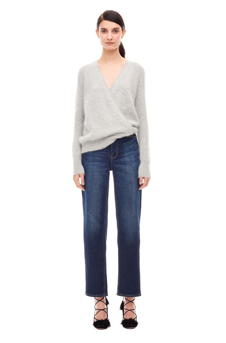 Rebecca Taylor Angora Wrap Pullover