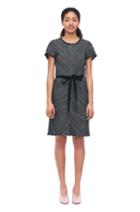 Rebecca Taylor Black & White Tweed Dress