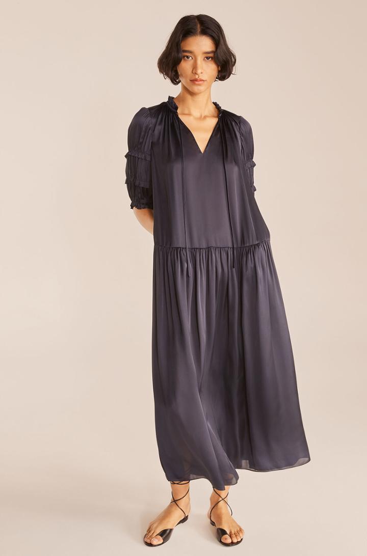 Rebecca Taylor Rebecca Taylor Pleated-sleeve Dress