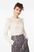 Rebecca Taylor Emilie Embroidered Pullover