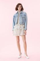 Rebecca Taylor La Vie Embellished Denim Jacket