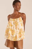 Rebecca Taylor Rebecca Taylor Wild Peony Pleated Tank
