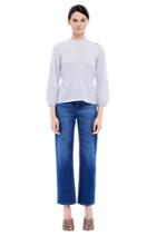 Rebecca Taylor Rebecca Taylor Cashmere Pullover Xs Lavender Water