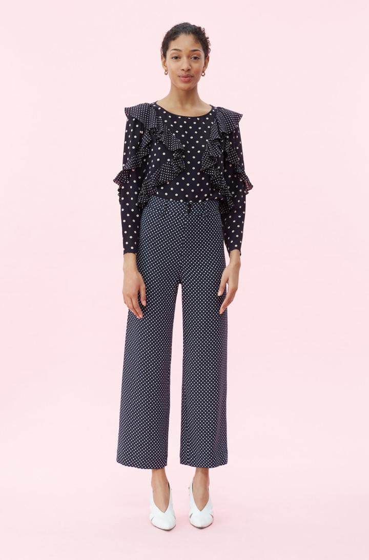 Rebecca Taylor Rebecca Taylor Dot Print Pant