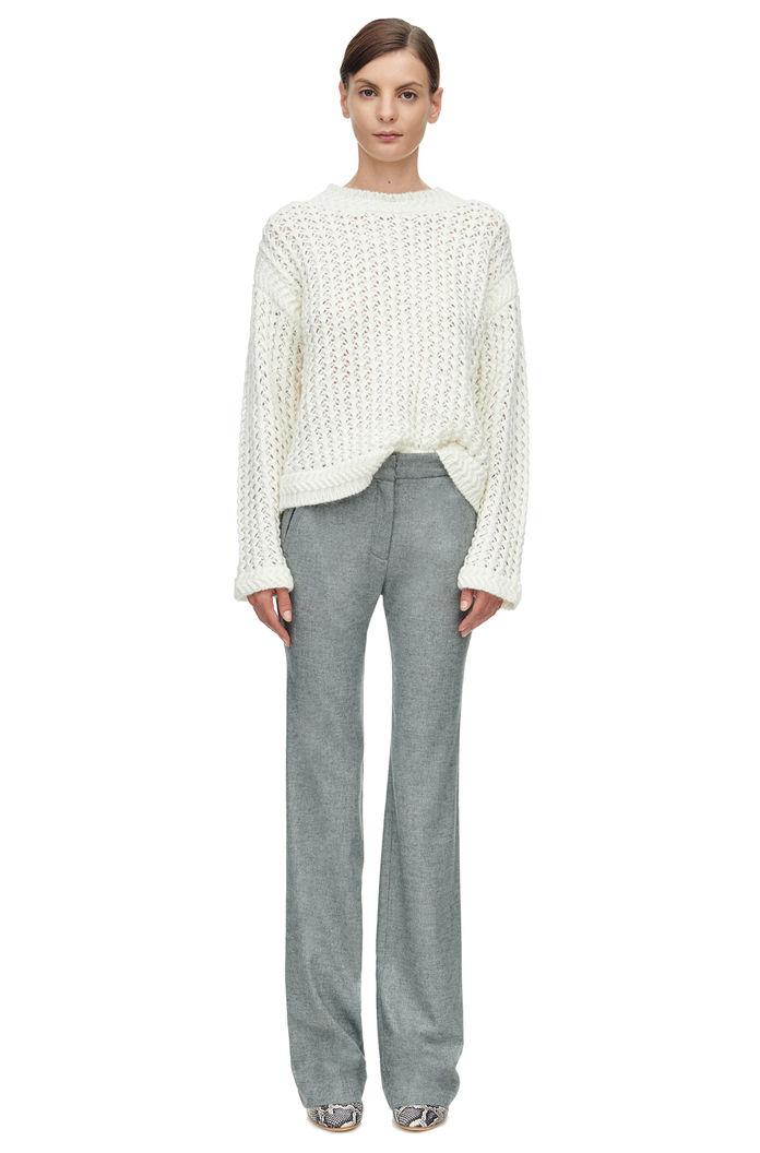 Rebecca Taylor Rebecca Taylor Flannel Trouser 0 Grey Melange