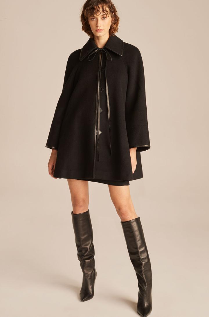 Rebecca Taylor Rebecca Taylor Oversized Wool Shirt Coat