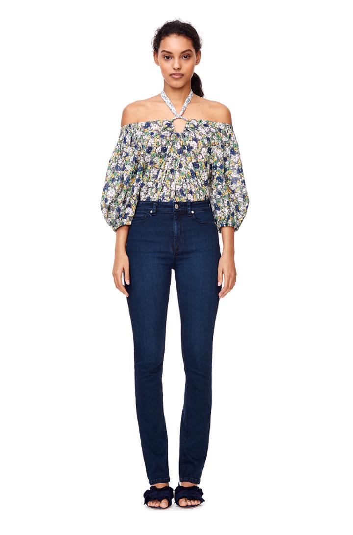 Rebecca Taylor La Vie Off-the-shoulder Suzette Floral Top