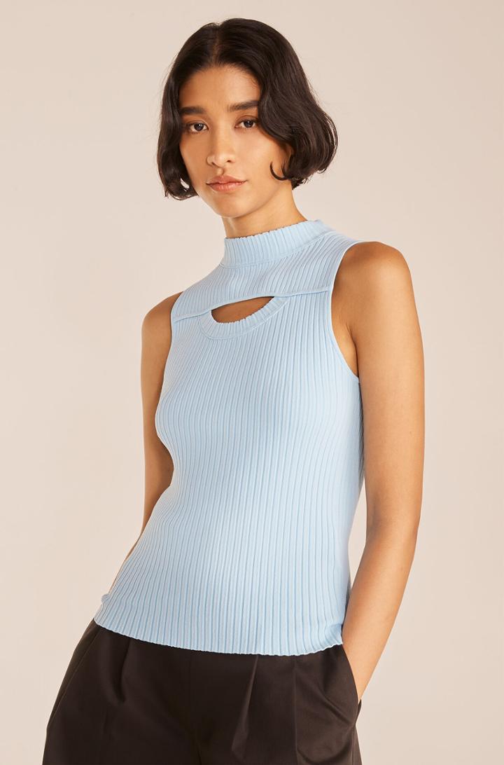 Rebecca Taylor Rebecca Taylor Cutout Sweater Tank