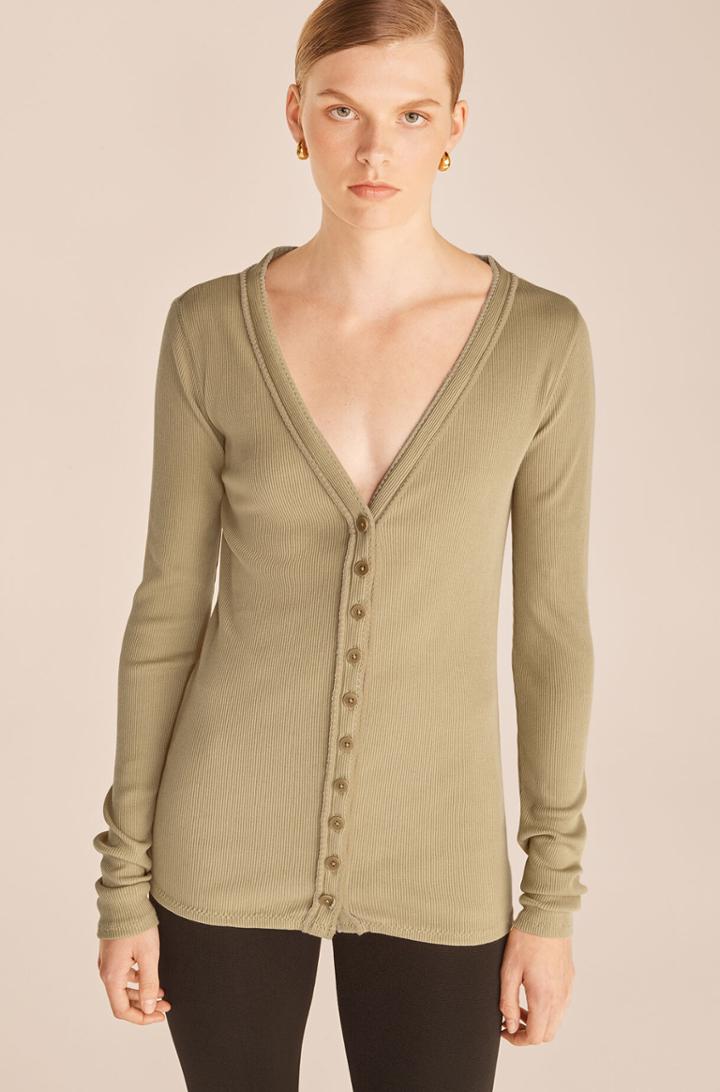Rebecca Taylor Rebecca Taylor Ribbed Knit Cardigan