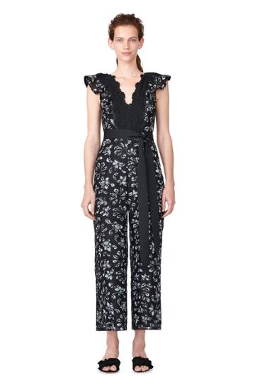 Rebecca Taylor Moonflower Embroidered Jumpsuit