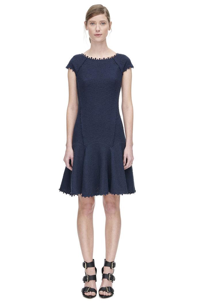 Rebecca Taylor Rebecca Taylor Sleeveless Stretch Boucle Dress 2 Navy