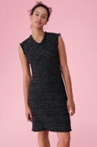 Rebecca Taylor Rebecca Taylor Stretch Tweed Dress Black, Size 8