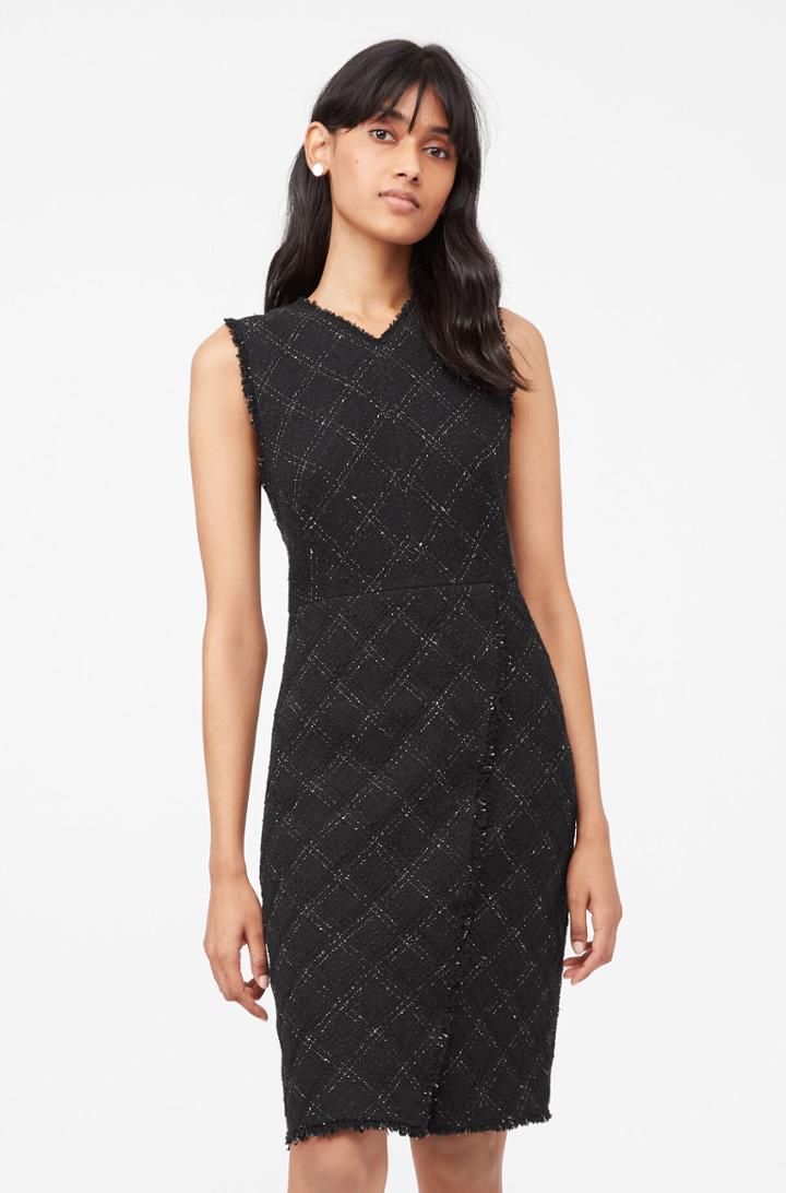Rebecca Taylor Rebecca Taylor Tailored Textured Tweed Dress