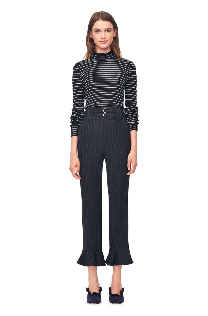 Rebecca Taylor Merino Wool Turtleneck Pullover