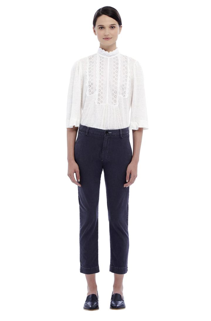 Rebecca Taylor Rebecca Taylor La Vie Edith Pant 25 Gunpowder