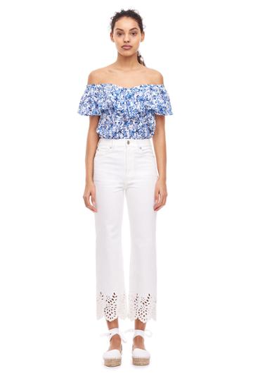 Rebecca Taylor On/off Shoulder Aimee Top