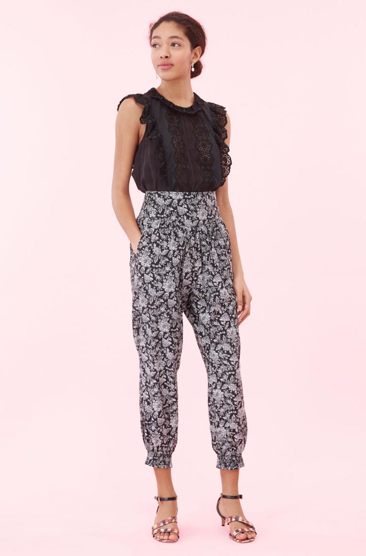 Rebecca Taylor Rebecca Taylor La Vie Floral Provencal Pant