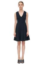 Rebecca Taylor Rebecca Taylor Sleeveless Diamond Texture Dress 8 Black