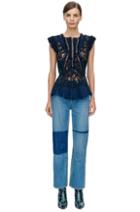 Rebecca Taylor Rebecca Taylor La Vie Anais Denim Jean 25 Patch Wash