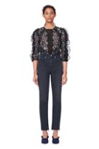 Rebecca Taylor Rebecca Taylor Moonflower Embroidered Top