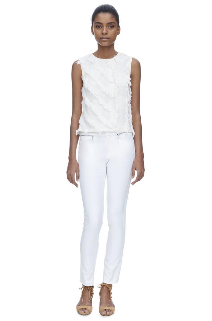 Rebecca Taylor Rebecca Taylor Stretch Cotton Pant 2 Snow