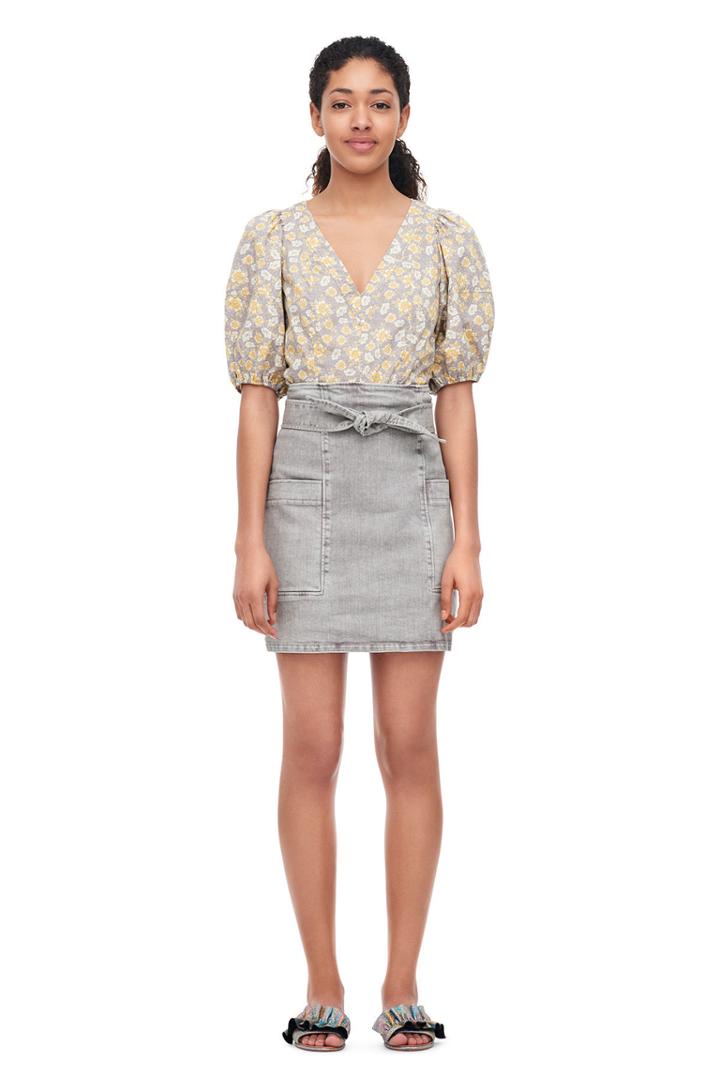 Rebecca Taylor La Vie Margeaux Meadow Poplin Top